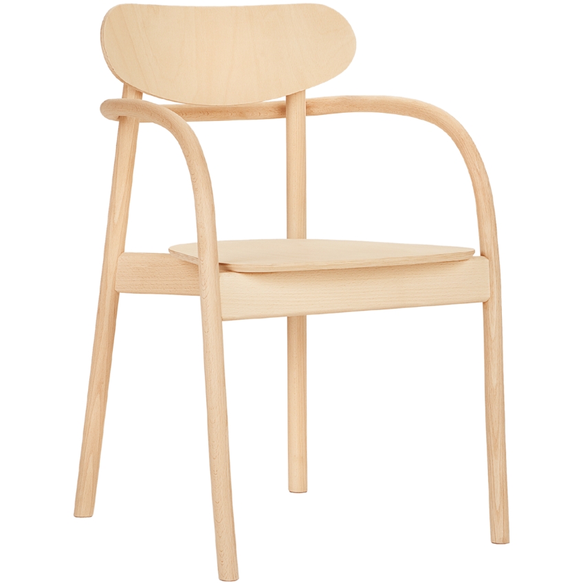 Paged Dřevěná jídelní židle La Benda