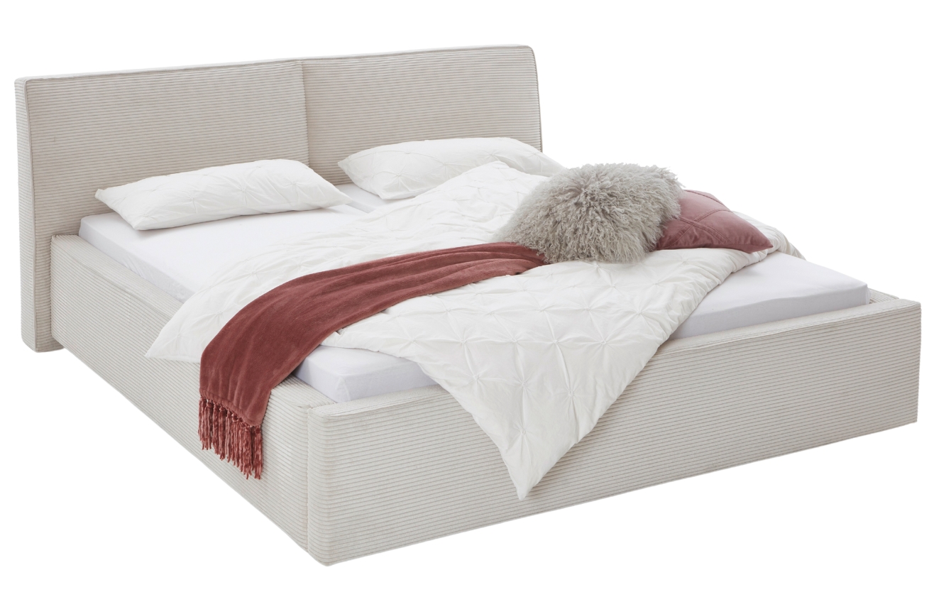 Meise Möbel Manšestrová postel Magnum 180 x 200 cm s úložným prostorem