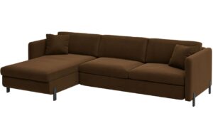 Micadoni Sametová rozkládací pohovka Gloria 280 cm