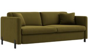 Micadoni Sametová rozkládací pohovka Gloria 202 cm