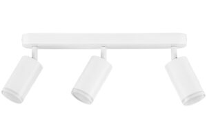 Nova Luce Bílé kovové bodové světlo Mao 38 cm