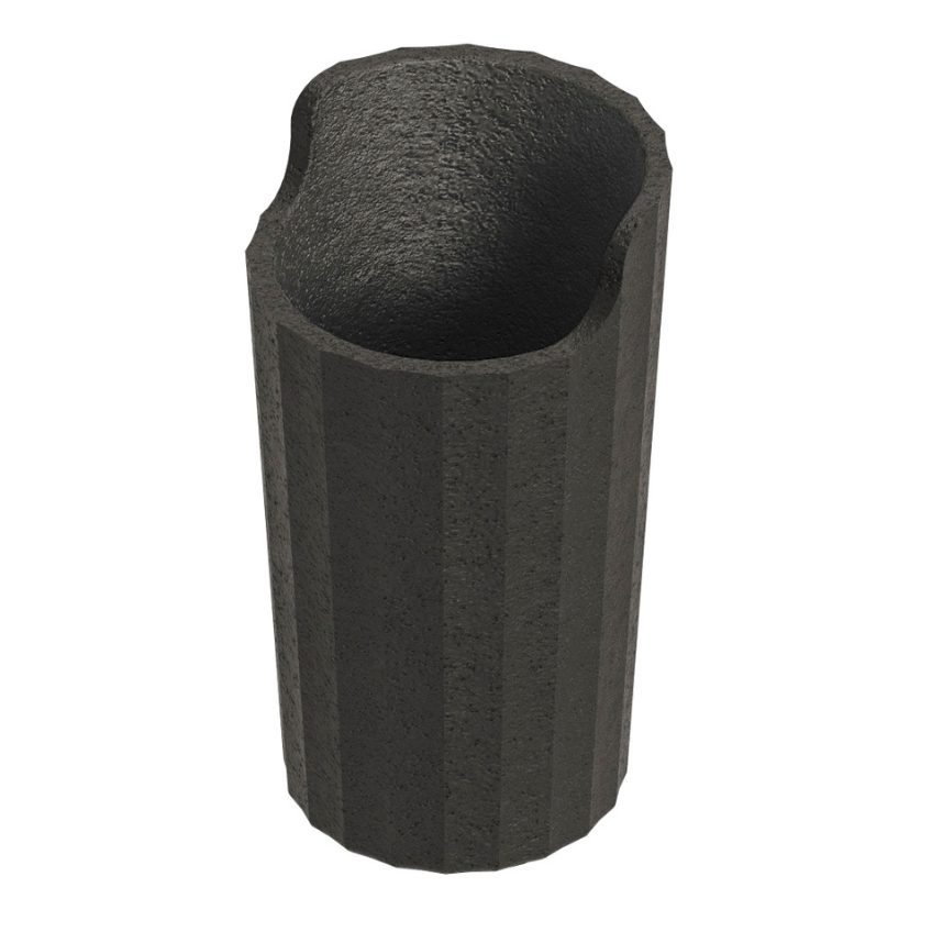 Cosmic Černý plastový stojan na zubní kartáčky Avenir