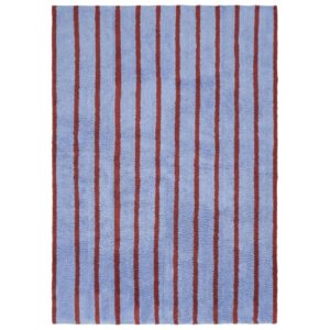 Jotex Modrý bavlněný koberec MIKA 170 x 240 cm