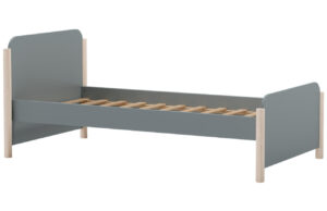 Marckeric Šedozelená dřevěná dětská postel Enola 90 x 190 cm