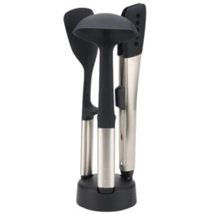 Joseph Joseph Sada tří nerezových kuchyňských pomůcek se stojanem Elevate Fusion