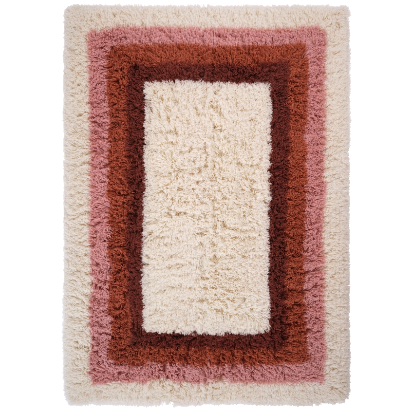 Jotex Růžovo-bílý koberec ORION 200 x 300 cm