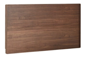 Kave Home Ořechové čelo k posteli Norlen 160 x 200 cm