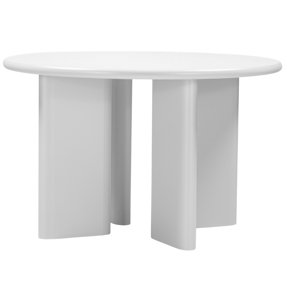 Nova Nook Světle šedý jídelní stůl Moliq 120 cm