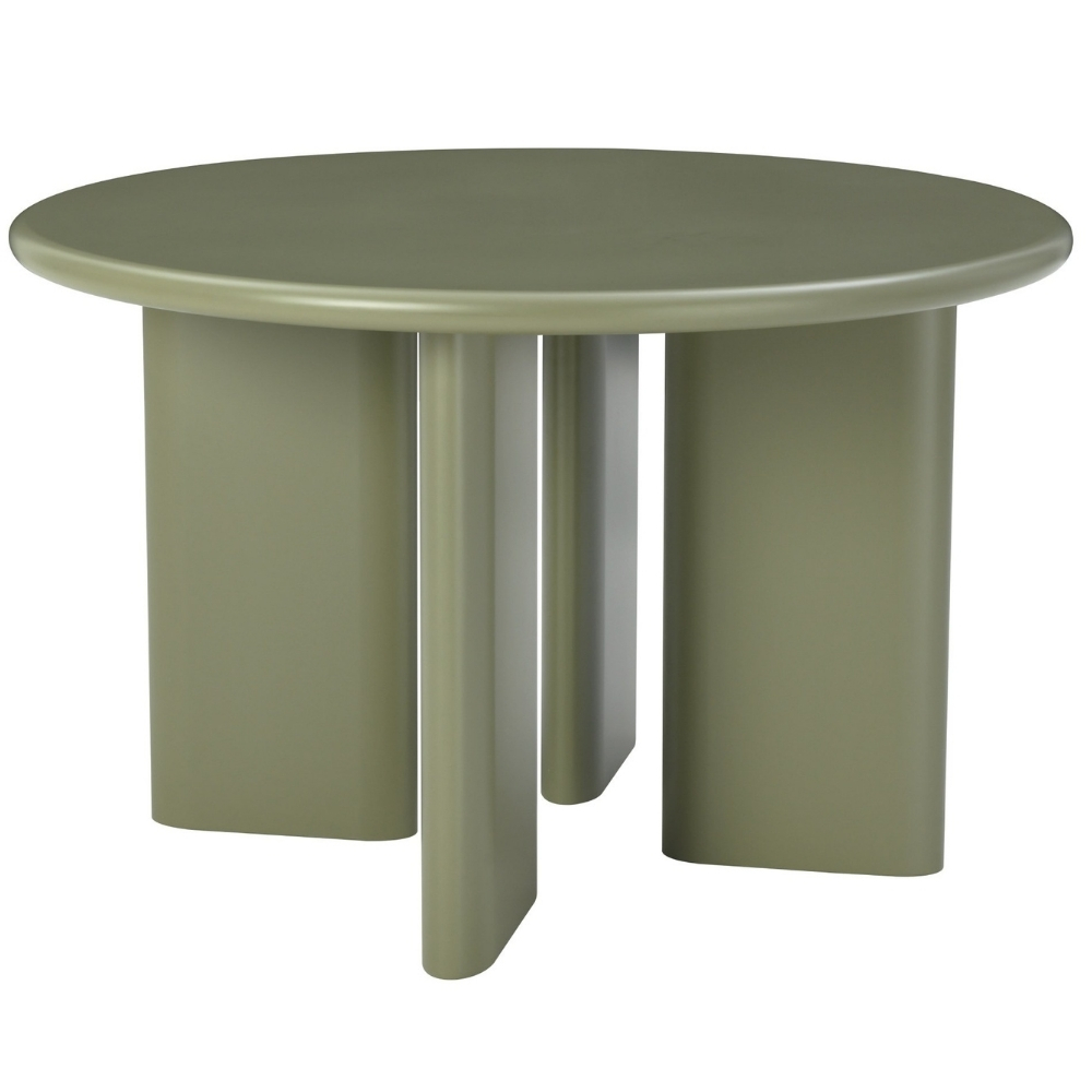 Nova Nook Zelený jídelní stůl Moliq 120 cm