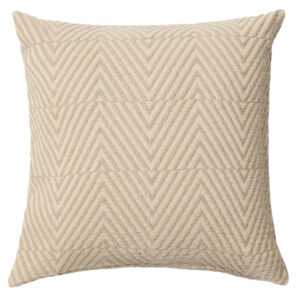 Kave Home Béžový bavlněný povlak na polštář Lunver 50 x 50 cm