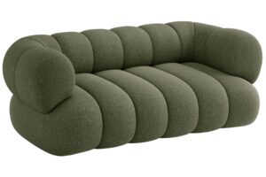 Cosmopolitan Design Zelená dvoumístná pohovka Koge 180 cm