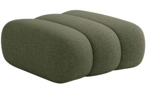 Cosmopolitan Design Zelená podnožka Koge 95 x 95 cm