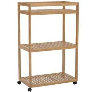 Bloomingville Bambusový regál Aden 85 x 55 cm