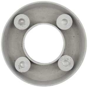 House Doctor Šedý kameninový svícen Ring 26 cm