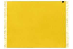FEST Amsterdam Žlutý vlněný pléd Ro 170 x 130 cm
