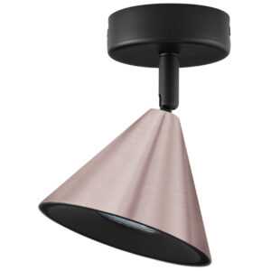 Nova Luce Mosazné kovové stropní světlo Conico