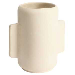 Kave Home Béžová váza Mireni 38 cm