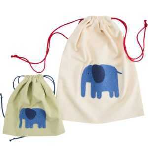 Kave Home Set dvou bavlněných pytlů Tandani