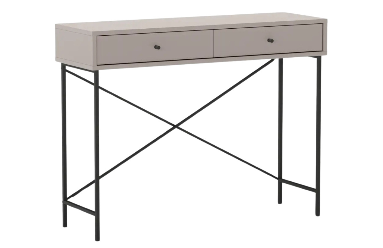 Marckeric Béžový toaletní stolek Titan 110 x 35 cm