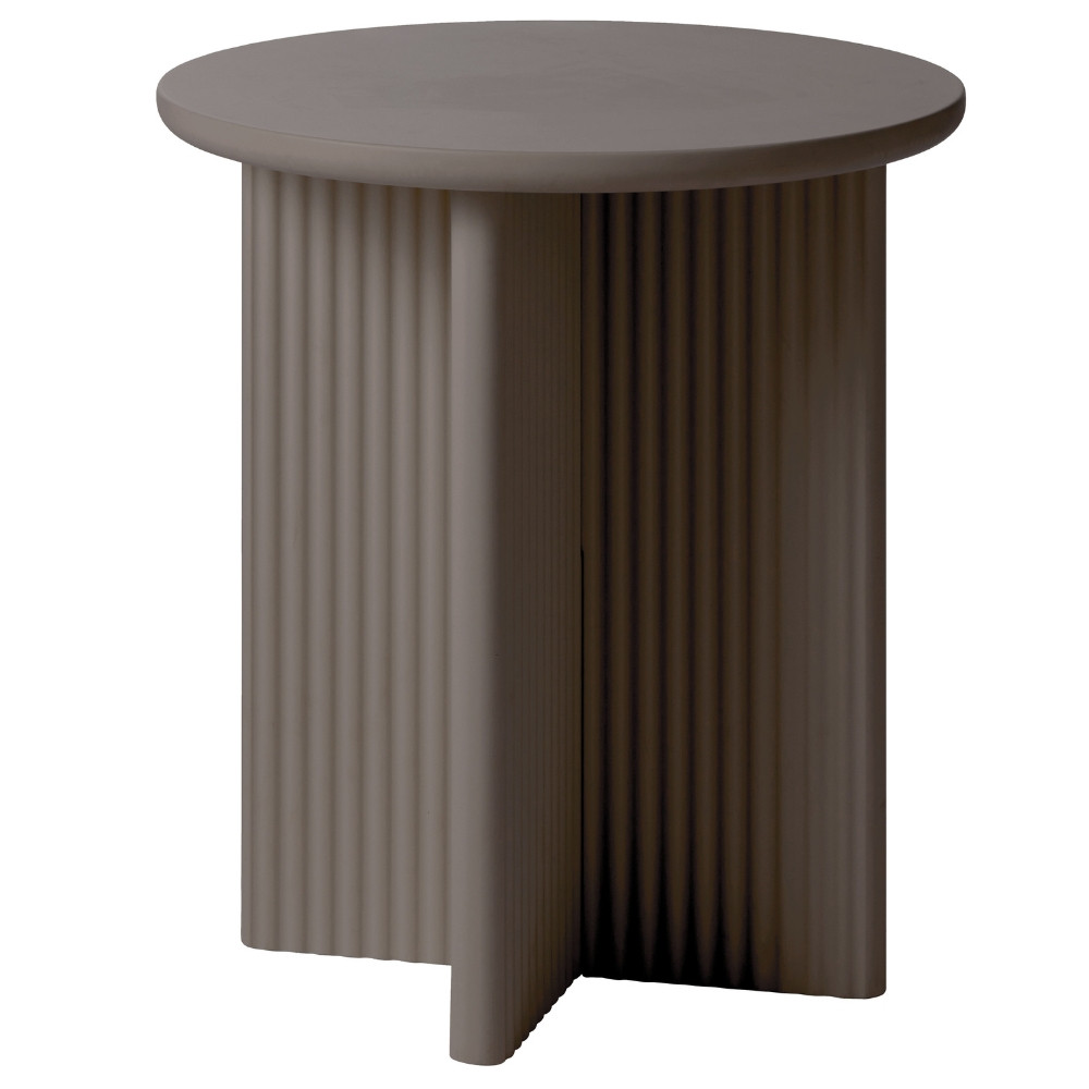 Unique Furniture Hnědý odkládací stolek Palma 50 cm