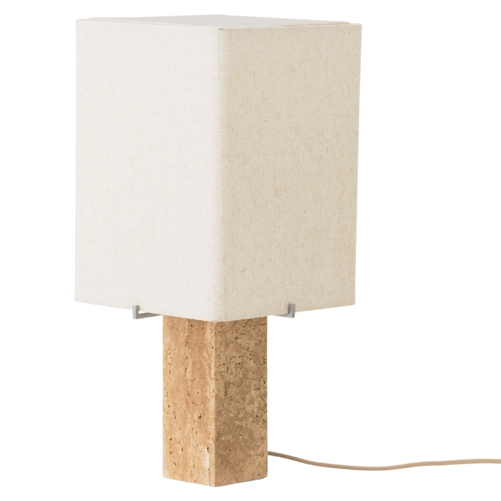 Audo CPH Travertinová stolní lampa NONNA 49 cm