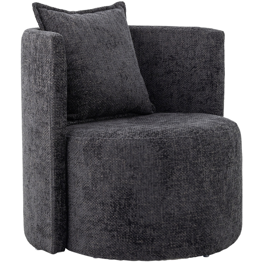 Bloomingville Šedé čalouněné křeslo Morris