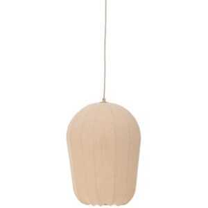 Bloomingville Béžové závěsné světlo Naluna 42 cm