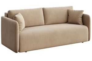 Rodier Světle hnědá rozkládací pohovka Chaum 220 cm