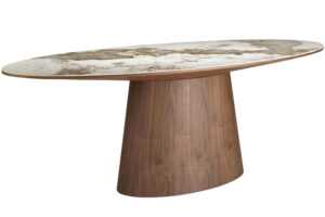 Angel Cerdá Ořechový jídelní stůl No. 1177