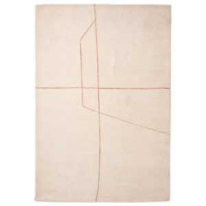 Kave Home Béžový koberec Delide 160 x 230 cm