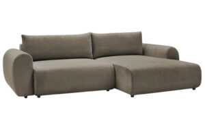 Bobochic Paris Hnědá rozkládací pohovka Lucien 314 cm