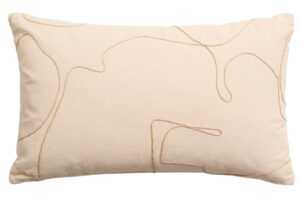Kave Home Béžový bavlněný povlak na polštář Dibel 30 x 50 cm