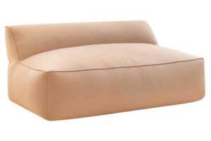 Bobochic Paris Oranžová zahradní pohovka Riviera 160 cm