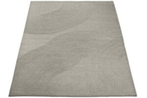 Bolia Světle šedý vlněný koberec Zen 200 x 300 cm